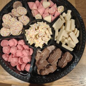 halloween gift platter